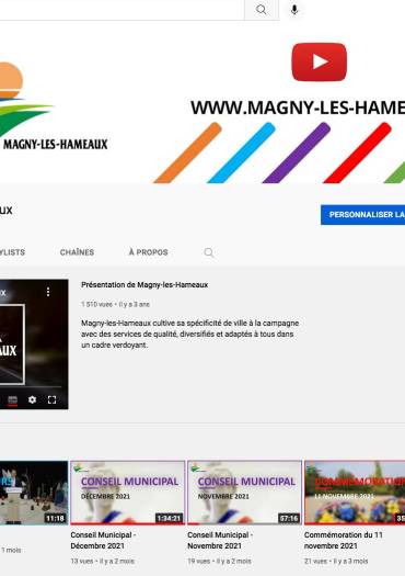 YouTube de Magny-les-Hameaux