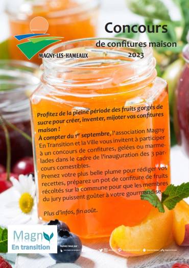 Concours de confitures locales