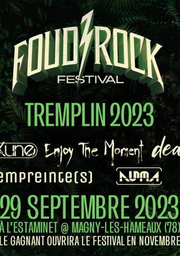Tremplin Foud'Rock 2023