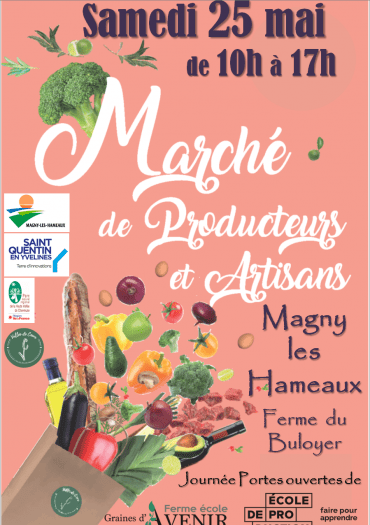 Affiche Marché de producteurs et artisans à Buloyer