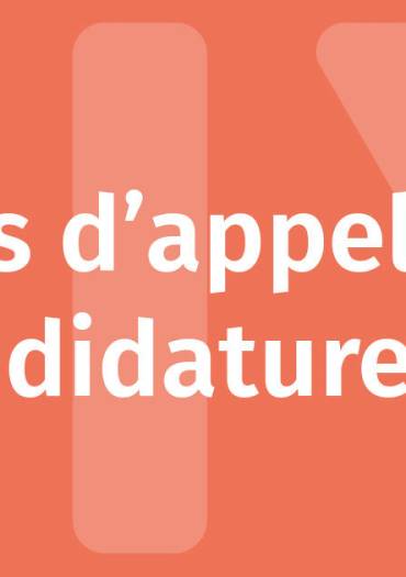 Avis d'appel à candidature