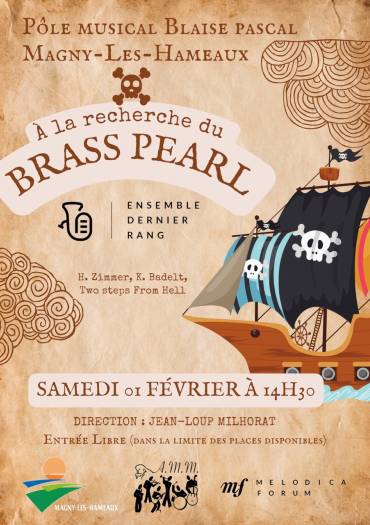 Histoire de pirates en image et en musique au pôle Blaise Pascal le 1er février à 14h30