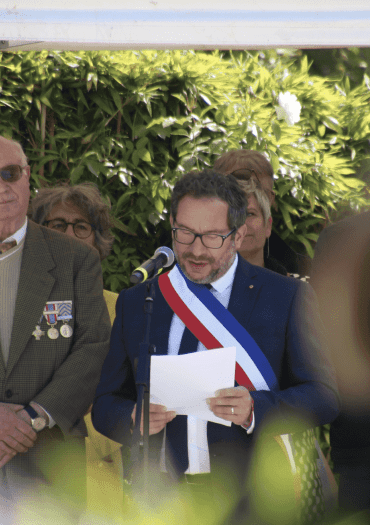Cérémonie commémorative du 80e anniversaire de la Victoire des Alliés le 8 Mai 1945