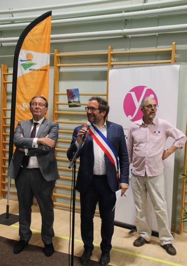 Discours de M. le Maire à l'occasion de l'inauguration du Gymnase Auguste Delaune