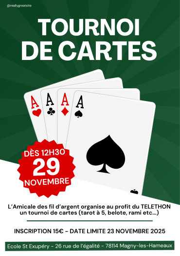 tournoi de cartes