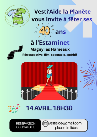 Flyer des 40 ans
