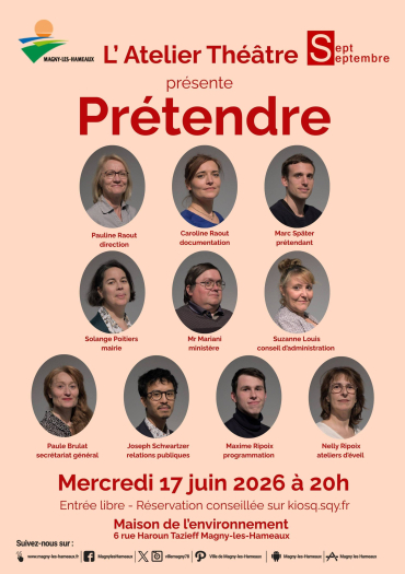 atelier théâtre Sept Septembre 