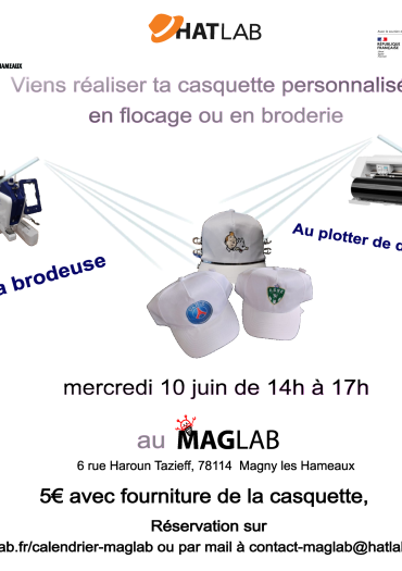 Affiche Atelier casquette
