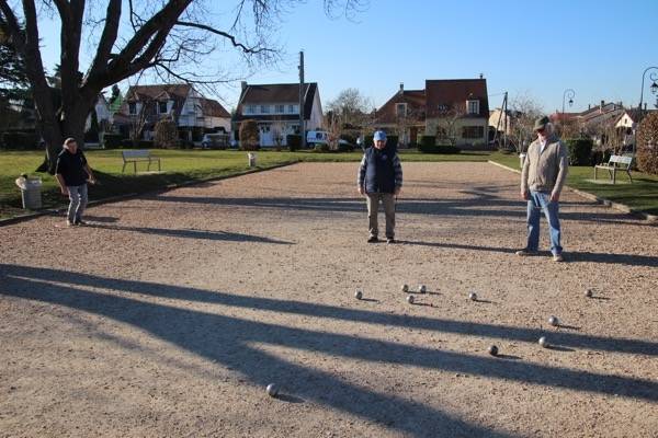 Concours de pétanque