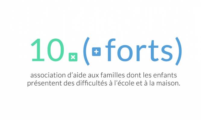 10 fois plus forts logo