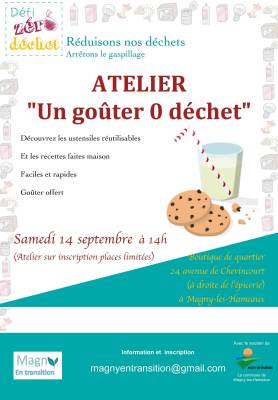 Atelier Goûter 0 déchet