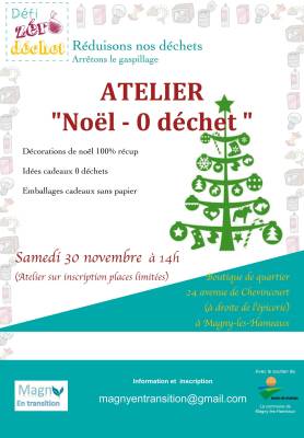 Atelier Noël - 0 déchet