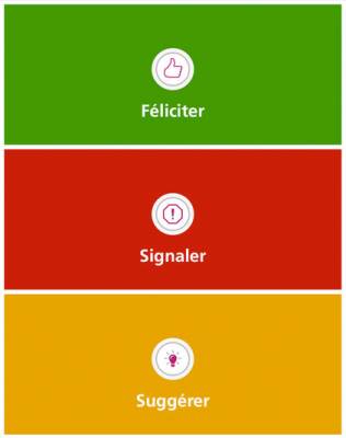 Signaler, suggérer, féliciter : plus proche de vous !