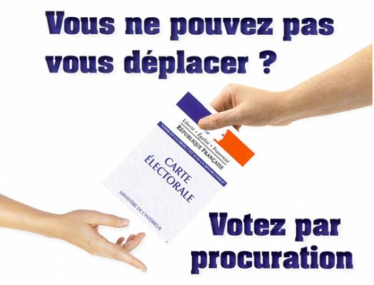 Service élections : le vote par procuration