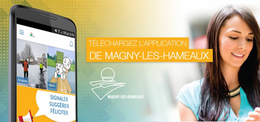 Téléchargez gratuitement l'application mobile officielle de Magny-les-Hameaux