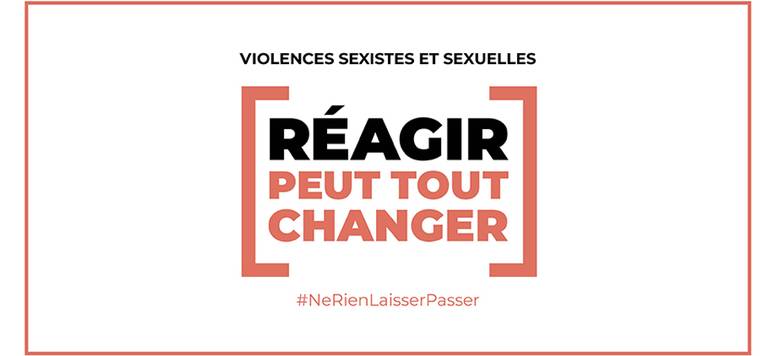 Réagir contre les violences sexistes et sexuelles peut tout changer