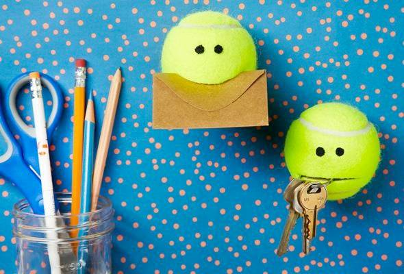 DIY avec une balle de tennis