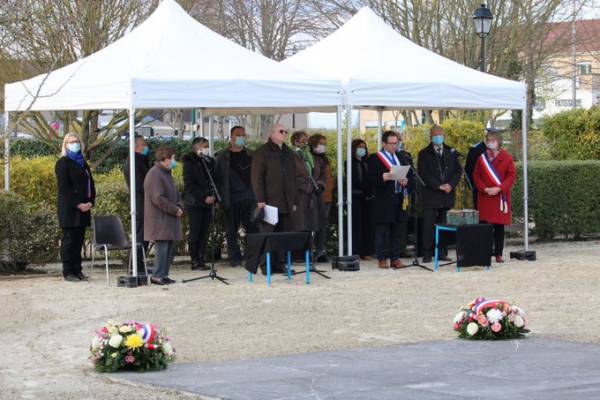 Discours de M. le Maire à l'occasion de la commémoration du 19 mars