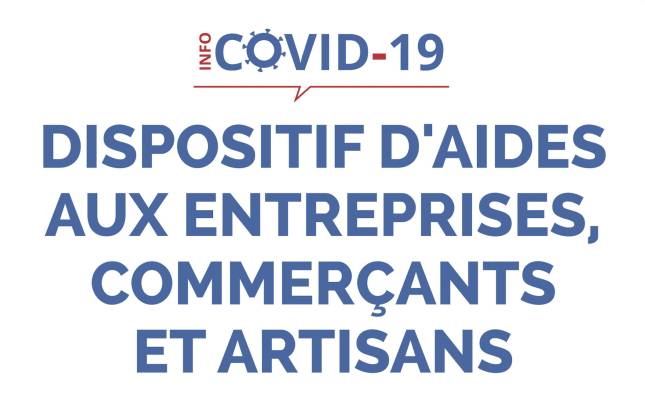 Dispositif d'aides entreprises commerçants et artisans