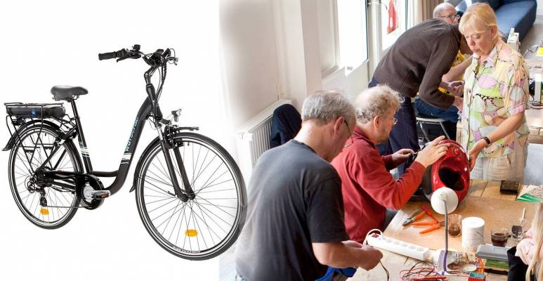 Velo électrique et repair café