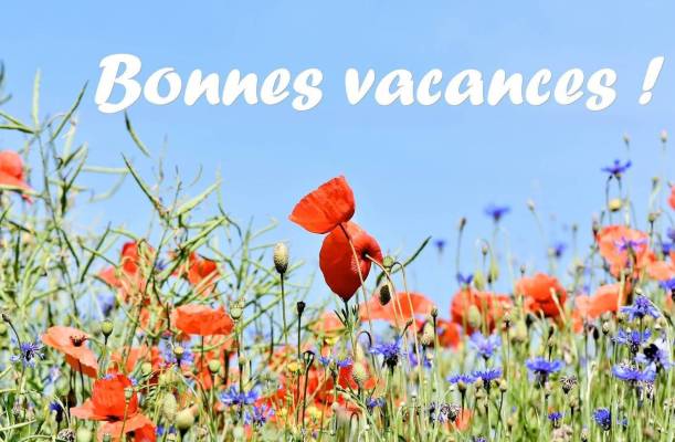 Bonnes vacances