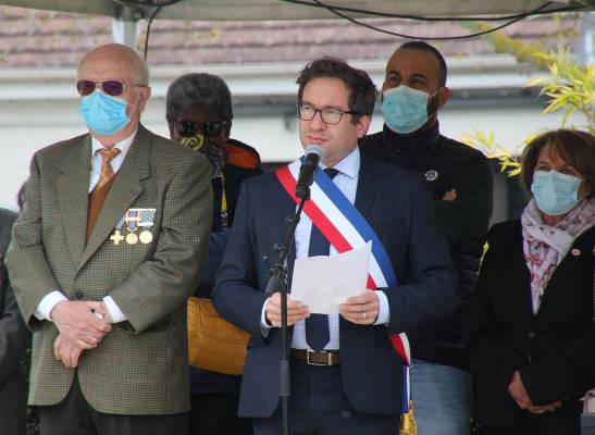 Discours de M. le Maire à l'occasion de la commémoration du 8 mai 