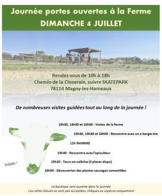 Affiche de la journée portes ouvertes