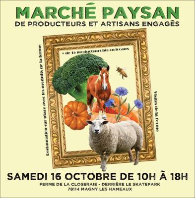 Marché paysan de la Ferme de la Closeraie