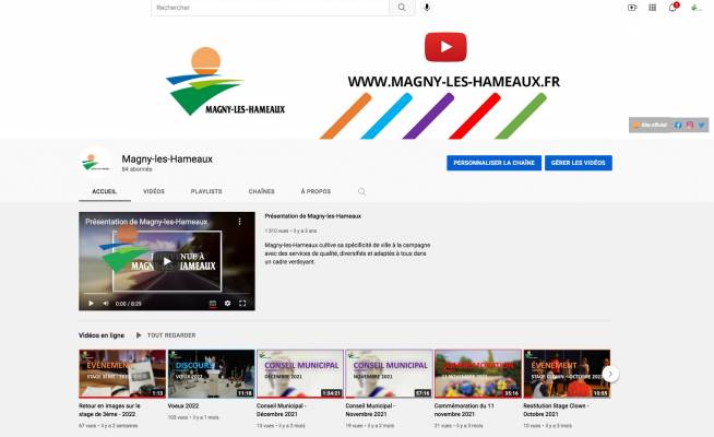 YouTube de Magny-les-Hameaux