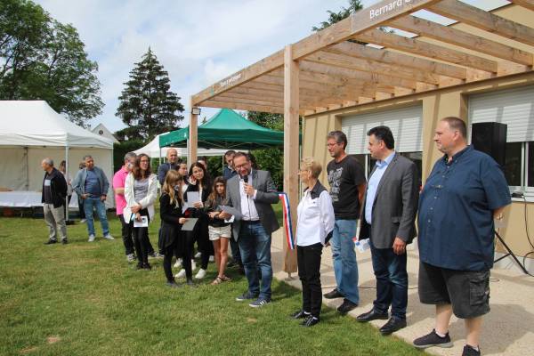 Bertrand Houillon, discours Inauguration Espace pétanque