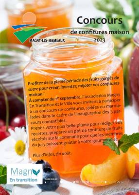 Concours de confitures locales