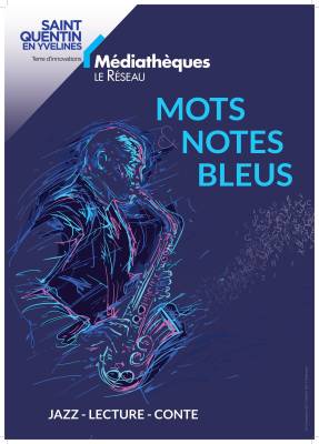 Mots et notes bleus