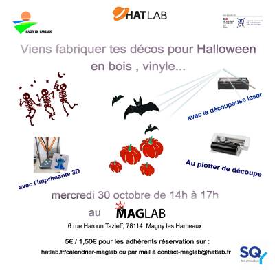 Atelier de fabrication de décorations pour Halloween