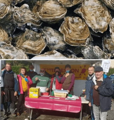 Huitres foire à la patate