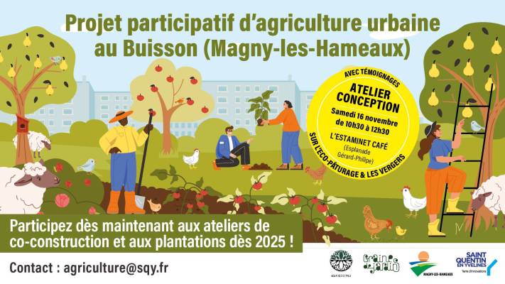 Agriculture urbaine RDV 16 novembre 2024