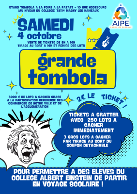Affiche tombola