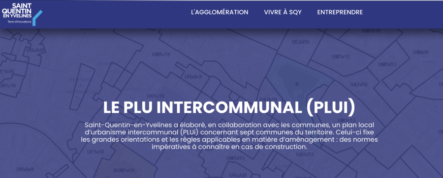 Concertation publique – Modification simplifiée n°3 du PLUi de SQY - 2025