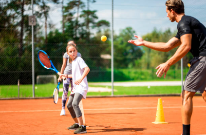 Cours de tennis