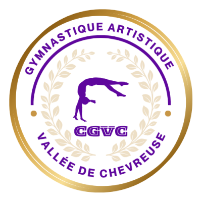 Logo CGVC: Gymnastique artistique Valée de Chevreuse