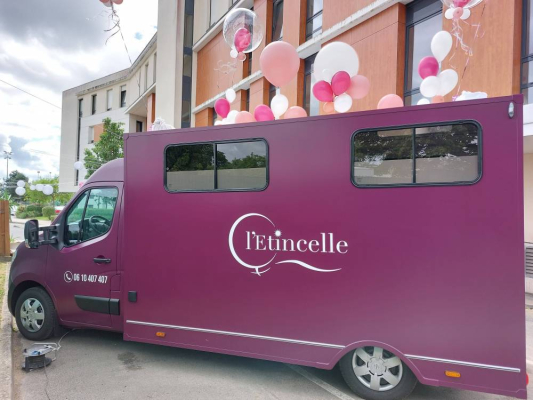 Bureau mobile de l'Etincelle