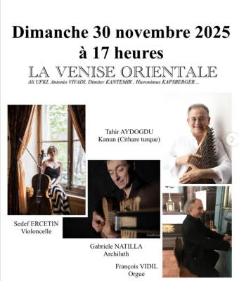 Concert Clair d'orgue Novembre 2025