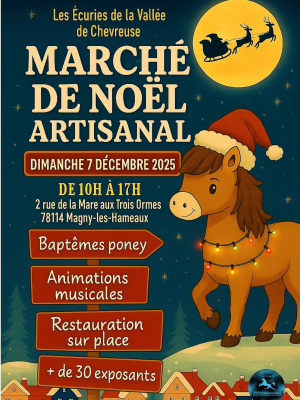 Marché de Noël artisanal des écuries de la Vallée de Chevreuse