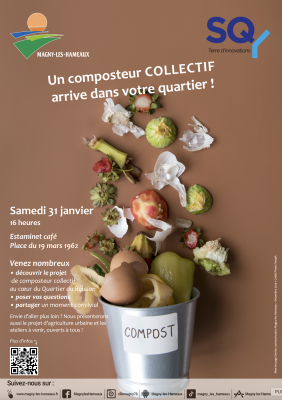 Un composteur collectif  arrive dans votre quartier ! 