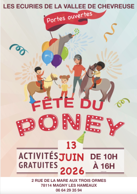 Fête du poney 2026
