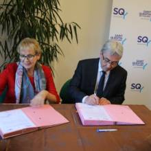  Gérondicap : signature de la convention entre l'AIES et SQY