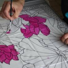 Atelier peinture sur soie - Femmes du monde