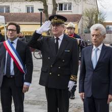 Cérémonie officielle de la passation de commandement du centre d'incendie et de secours de Magny-les-Hameaux.