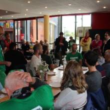 Les militants écologistes de l’Alternatiba à Magny-les-Hameaux