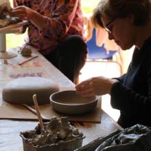 Initiation à la poterie dans le cadre des journées européennes des métiers d'art
