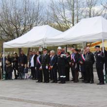 Cérémonie officielle de la passation de commandement du centre d'incendie et de secours de Magny-les-Hameaux.